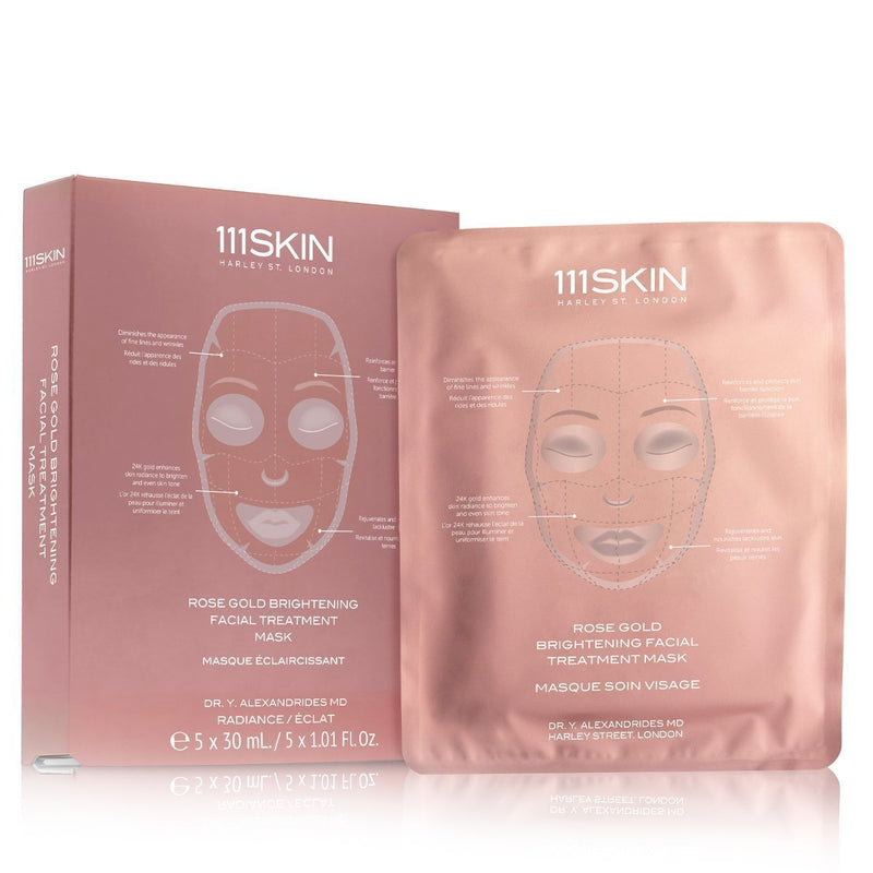 Rose Gold Brightening Facial Treatment Mask - 111SKIN UK TEST