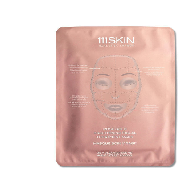 Rose Gold Brightening Facial Treatment Mask - 111SKIN UK TEST